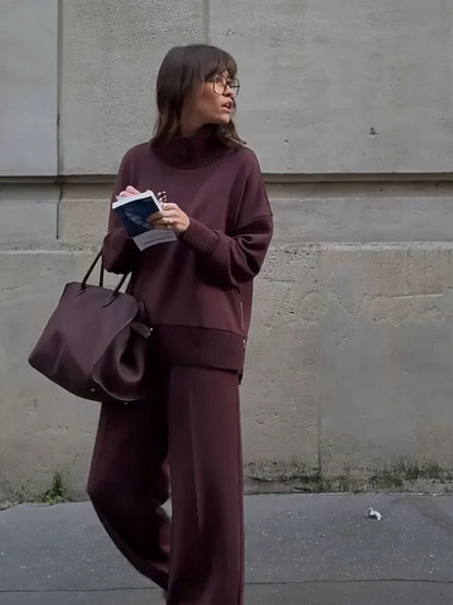 Aurora - Conjunto a juego de corte holgado