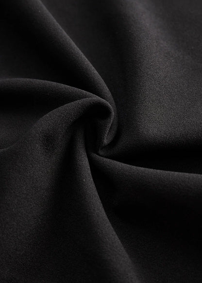 Naomi | Vestido negro refinado con cinturón