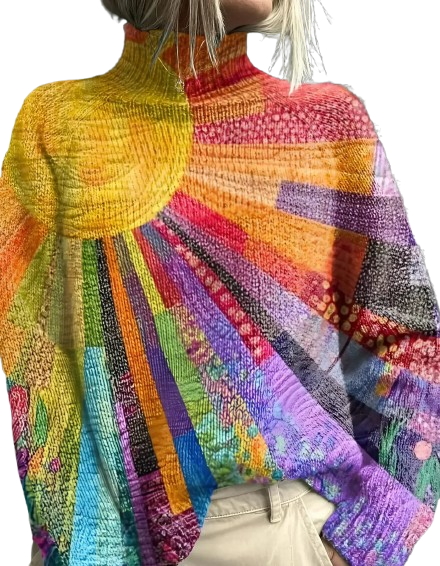 Runa | Jersey de colores vivos en tejido suave