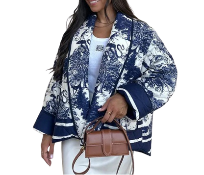 Estrella | Chaqueta acolchada estampada