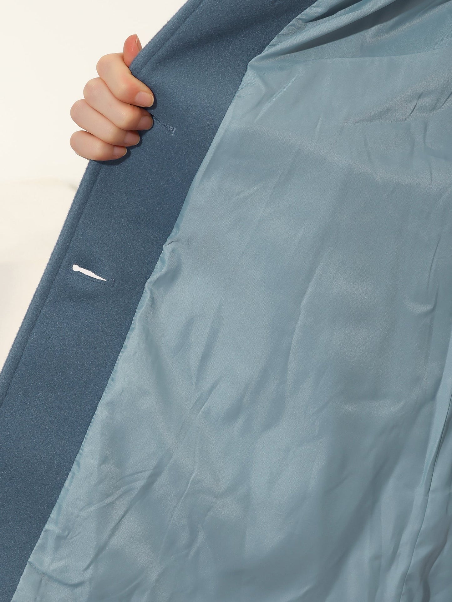 Adriana | Single Breasted Winter Trench Coat