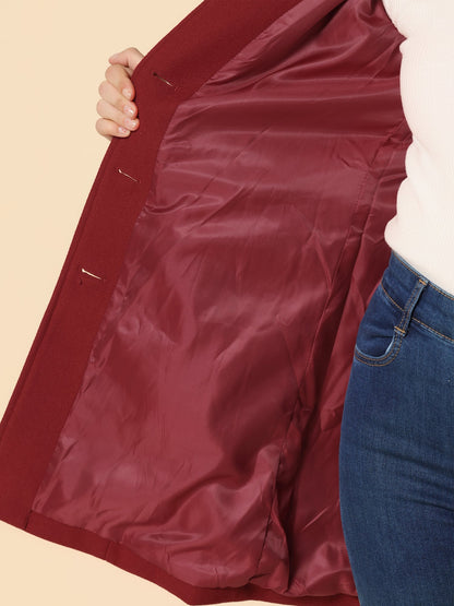 Adriana | Single Breasted Winter Trench Coat